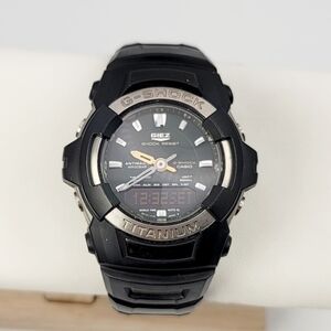 Rare Casio G-Shock Giez GS-310 Titanium Screw-Back Analog/Digital